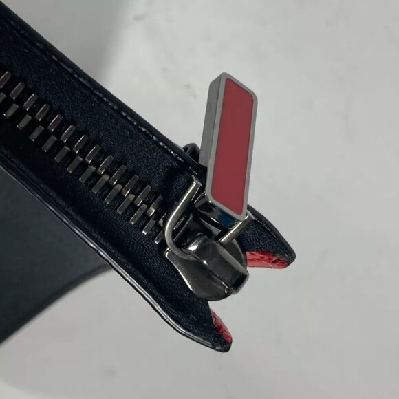 Christian Louboutin Crossbody Logo SKY 2WAY Bag Clutch Pouch Bag Shoulder Bag - Picture 6 of 14